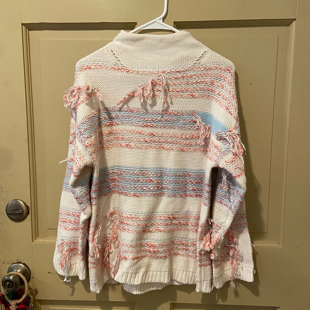 Lou & Grey Fringe Sweater